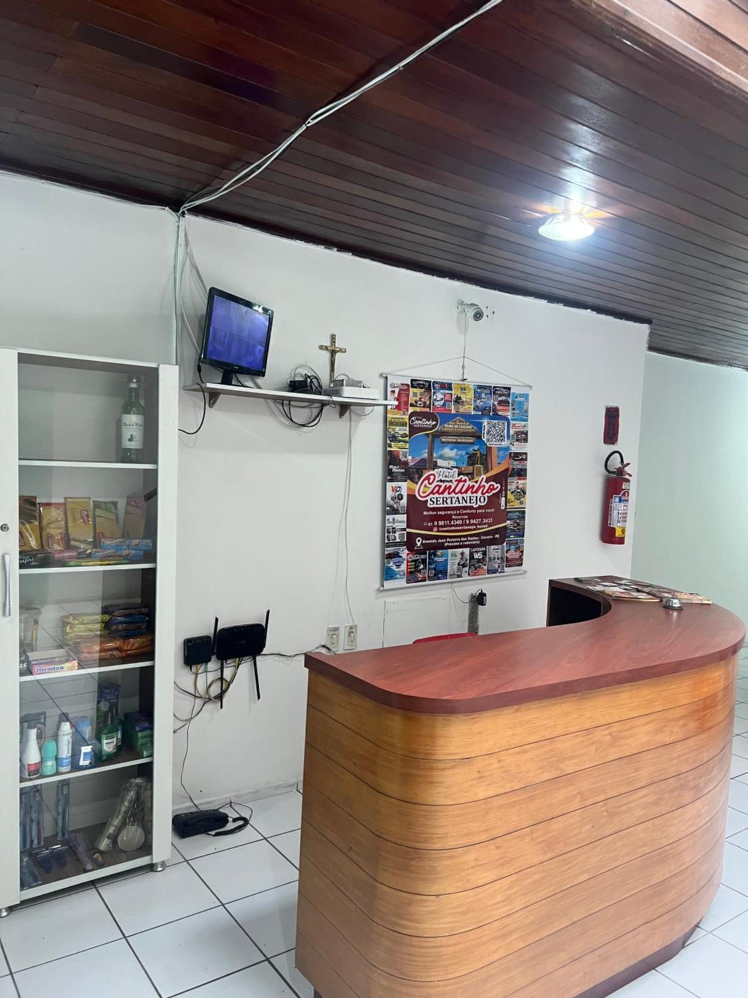 卡鲁阿鲁 Cantinho Sertanejo酒店 外观 照片